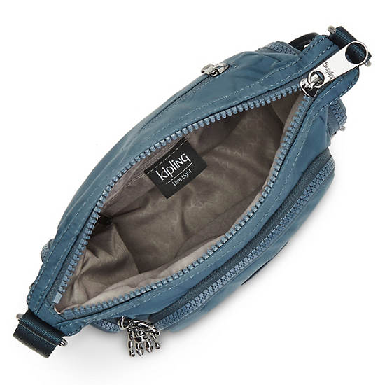 Sacs Crossbody Kipling Gabbie Mini Printed Bleu Marine Grise | FR 2090FD
